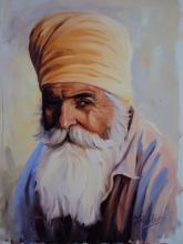 Jaspreet Singh Kaler - Portrait of Grand father