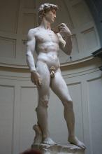 Florence - Michelango's David at Galleria dell' Accademia
