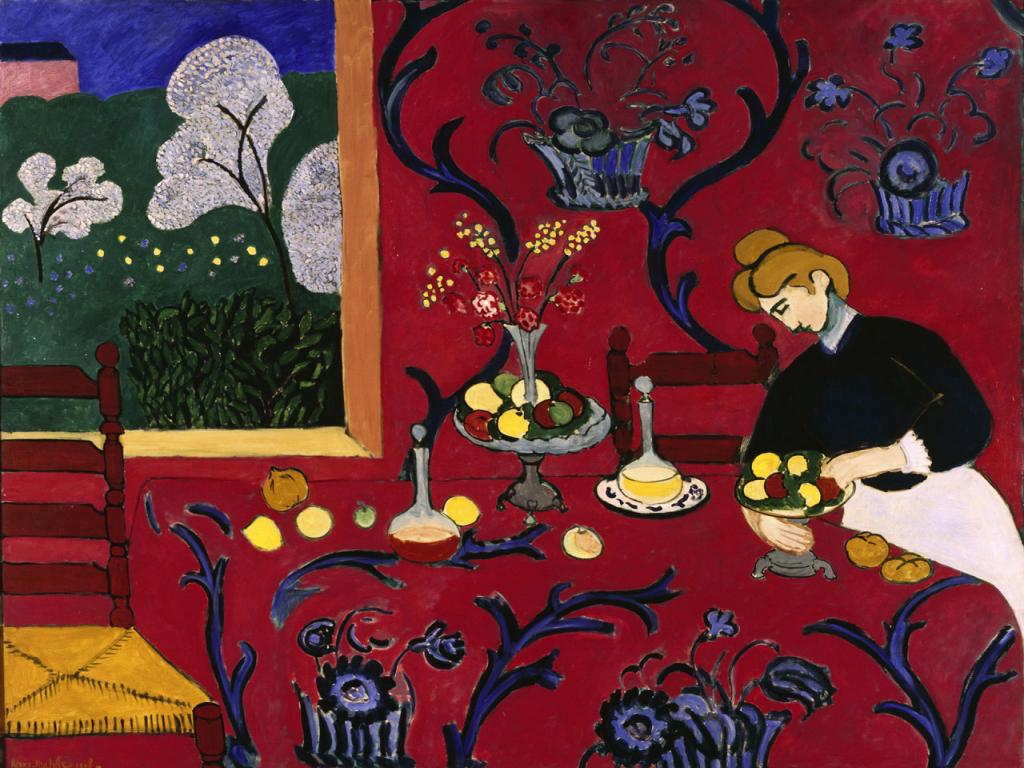 Henri Matisse - The Red Room Wallpaper #1 1024 x 768 