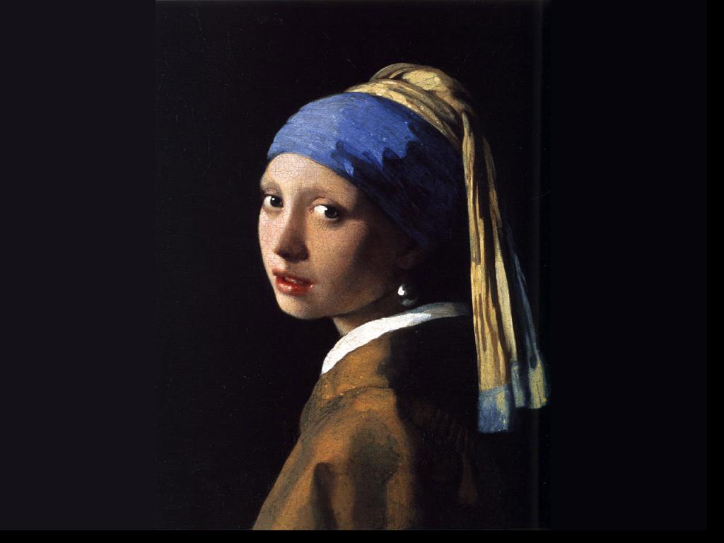 Johannes Vermeer - Girl with a Pearl Earring Wallpaper #4 1024 x 768 