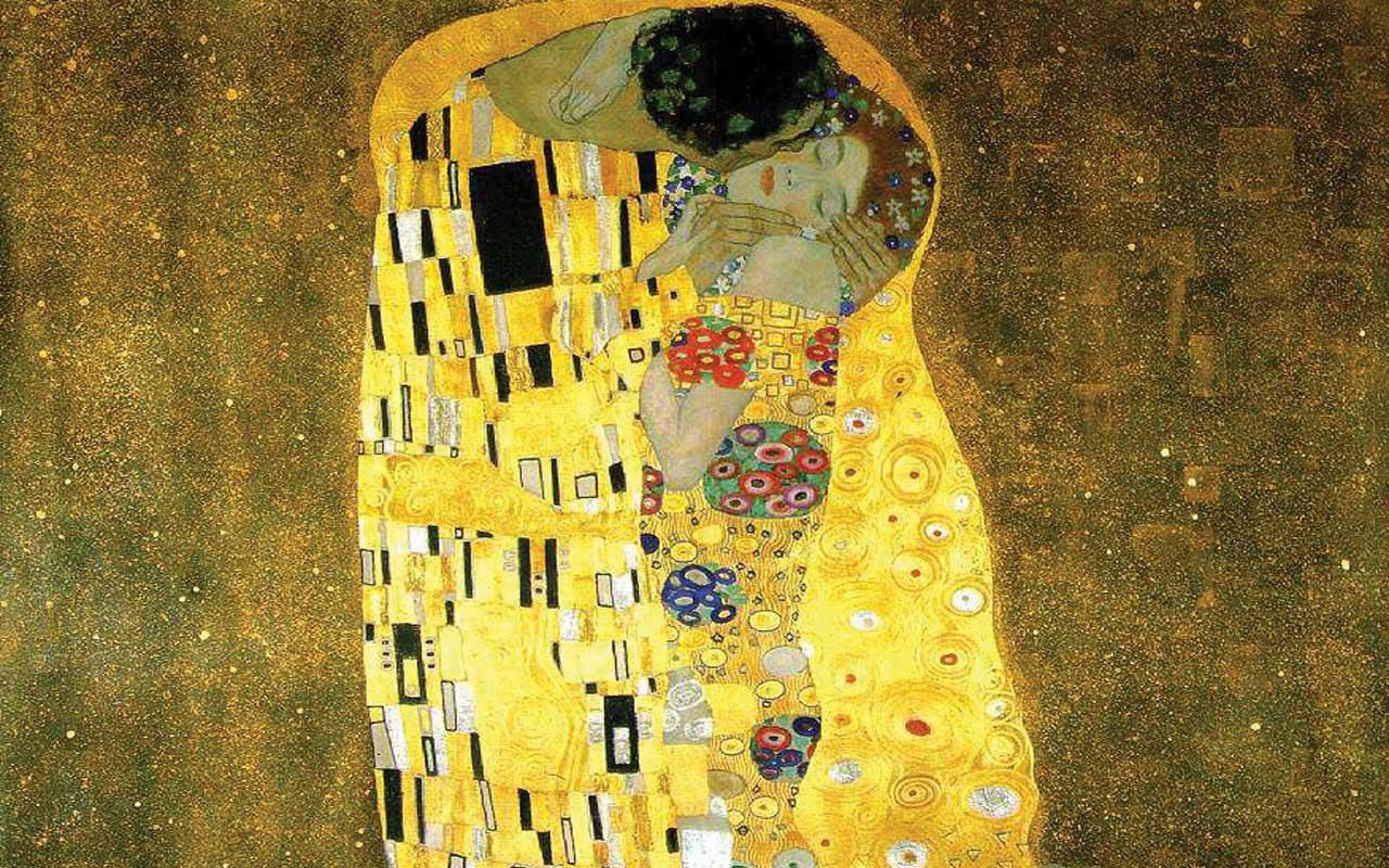 Gustav Klimt - The Kiss Wallpaper #1 1280 x 800 