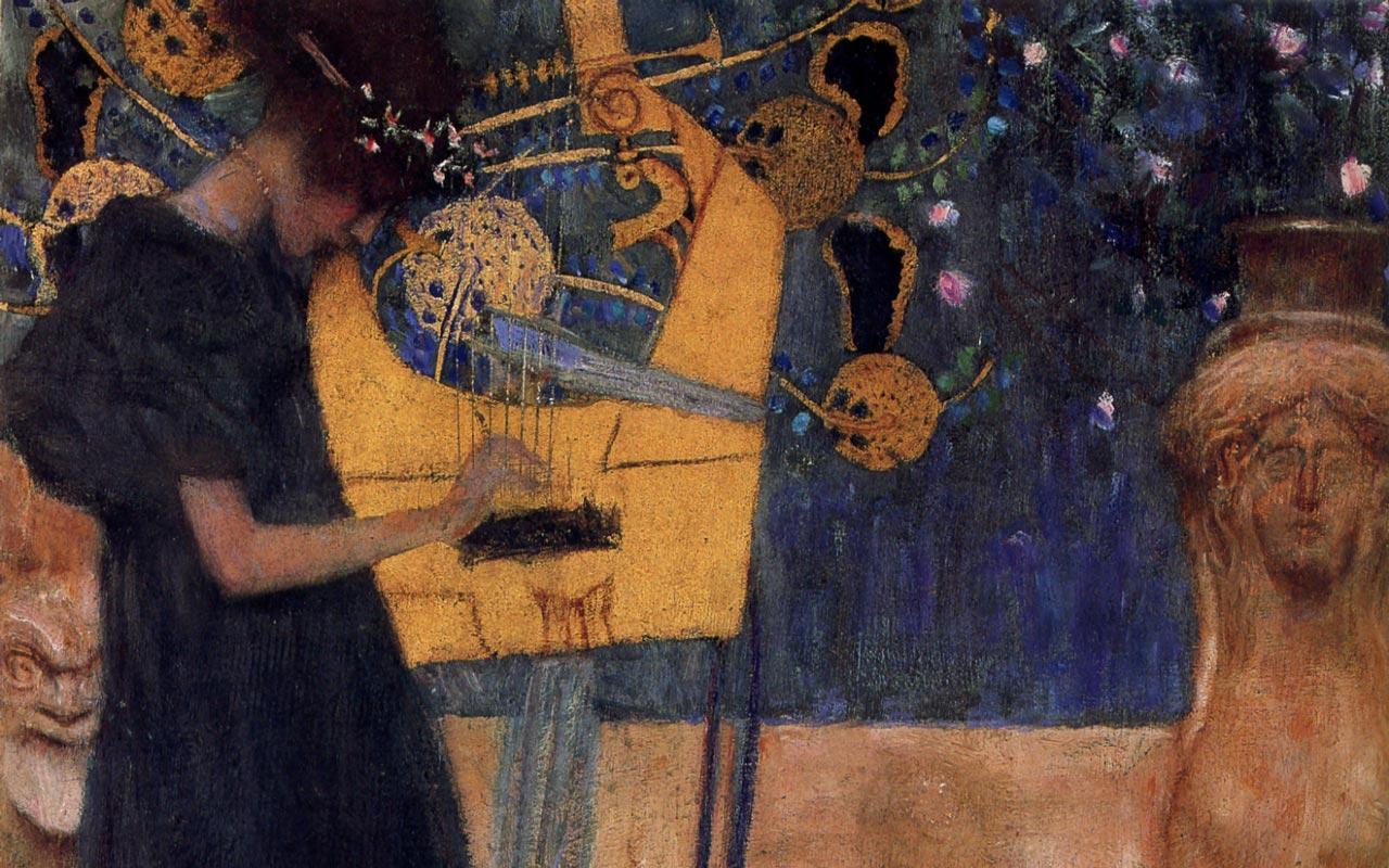 Gustav Klimt - Music Wallpaper #4 1280 x 800 