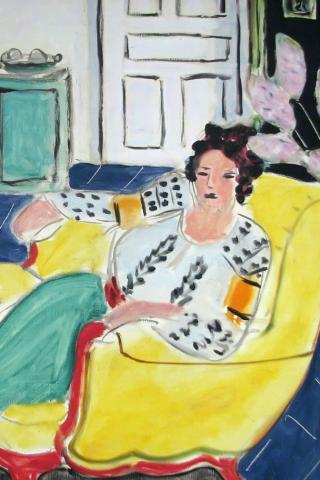Henri Matisse - Woman Seated in an Armchair Wallpaper #4 320 x 480 (iPhone/iTouch)