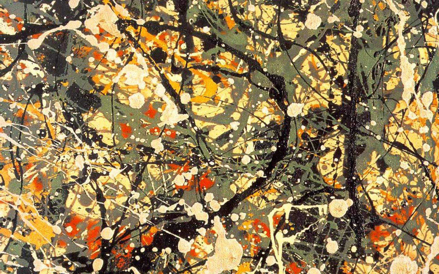 Jackson Pollock - Number 8 (1949) Wallpaper #3 1440 x 900 