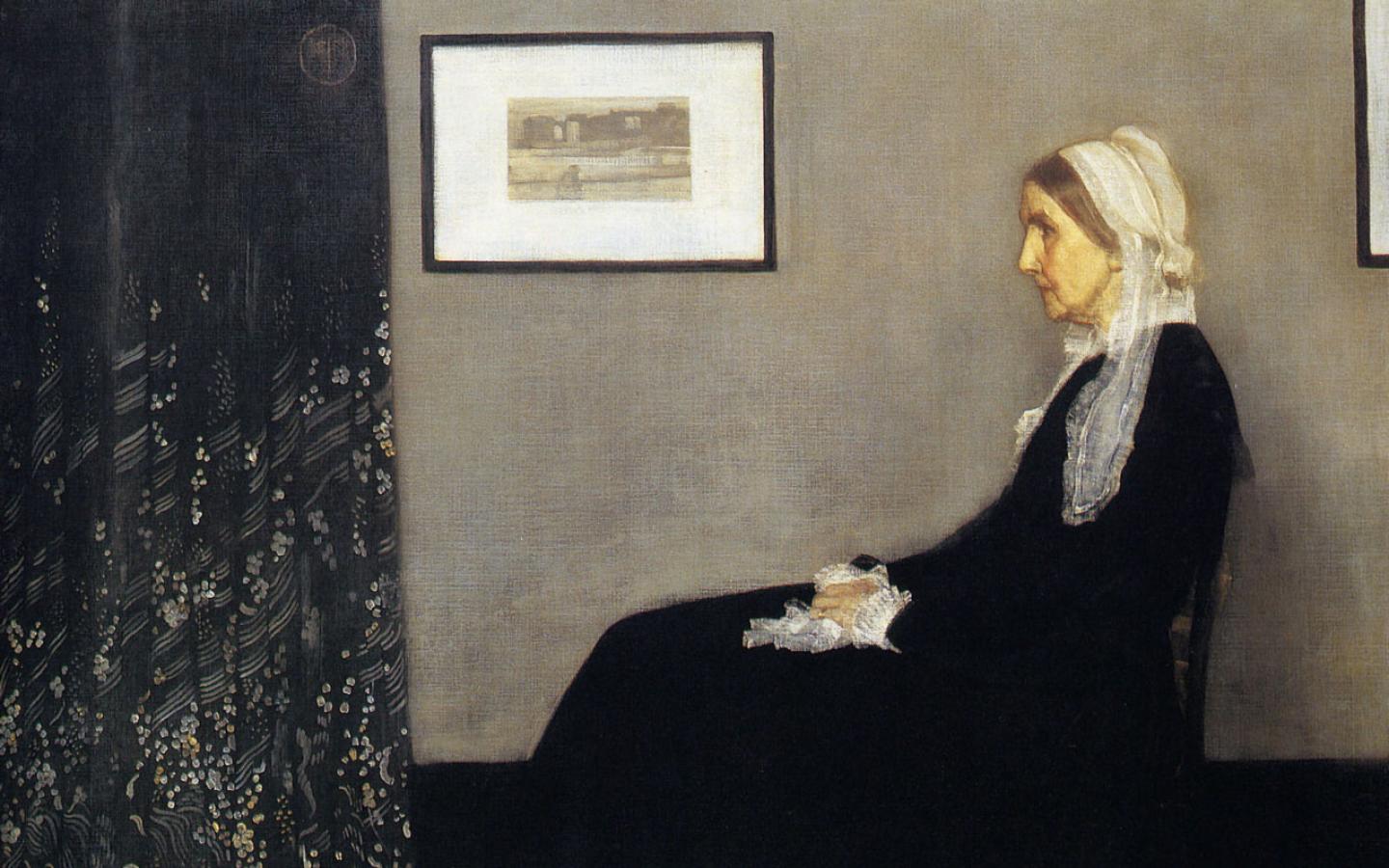 James McNeill Whistler - Arrangement in Grey and Black - The Artist's Mother (1871) Wallpaper #2 1440 x 900 