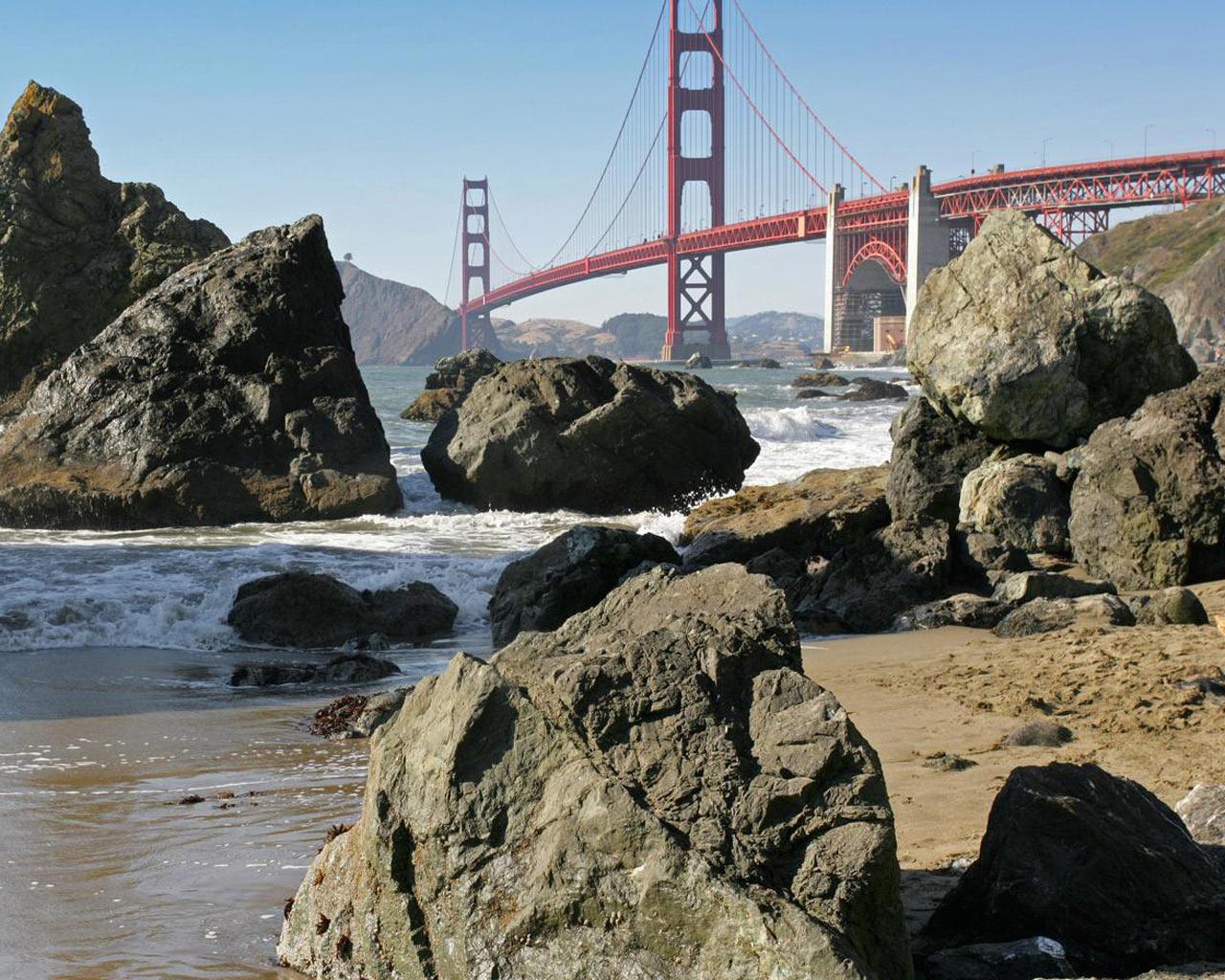 San Francisco - Golden Gate Wallpaper #2 1280 x 1024 