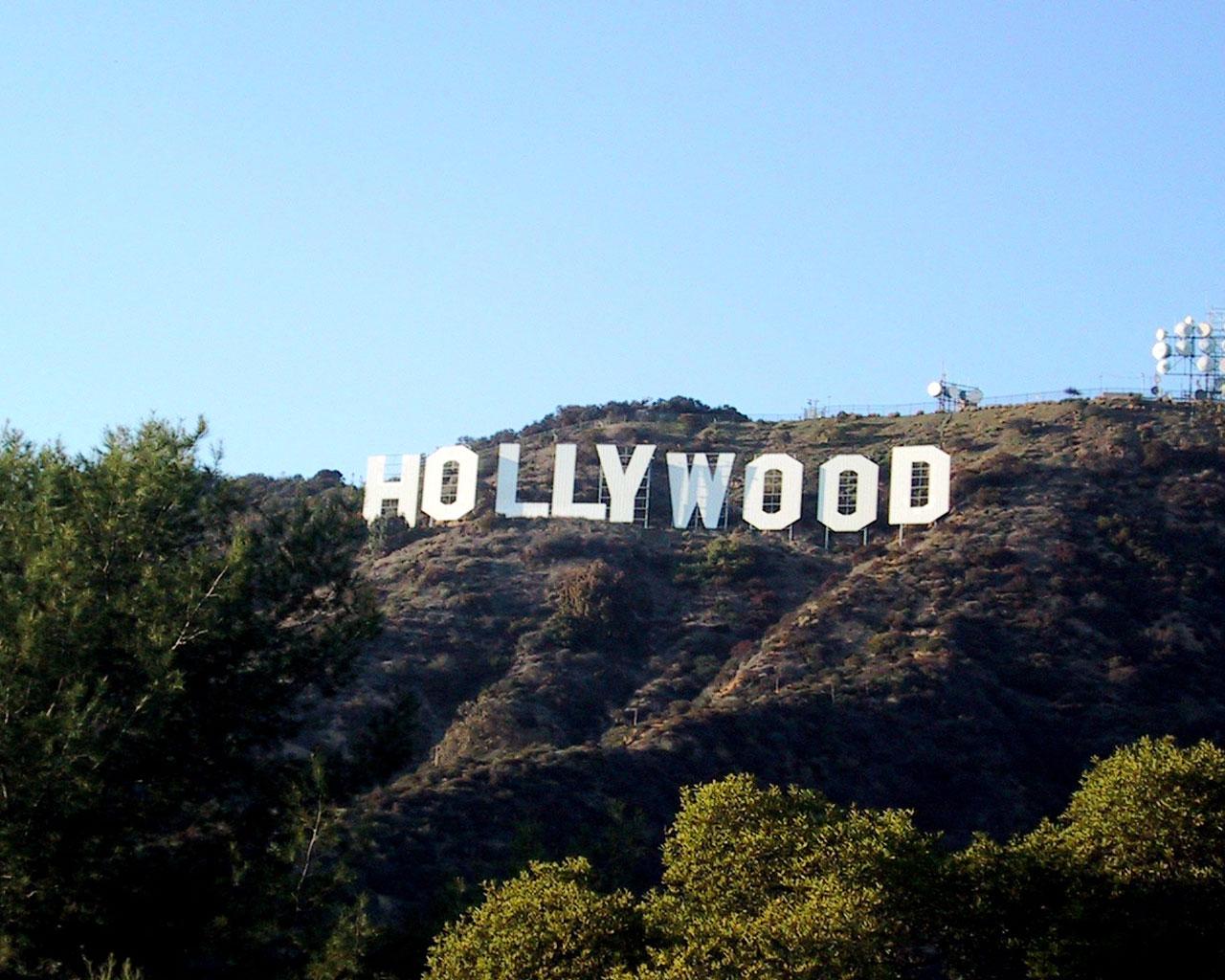 Los Angeles - Hollywood sign Wallpaper #2 1280 x 1024 