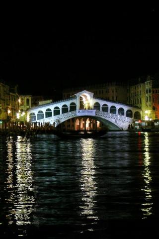 Venice - Rialto Bridge Wallpaper #2 320 x 480 (iPhone/iTouch)