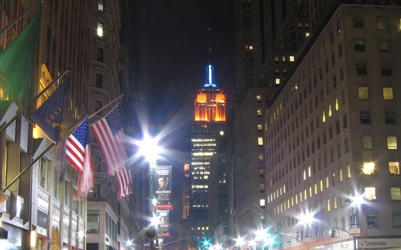 New York - Empire State Building Wallpaper #2 1280 x 800 