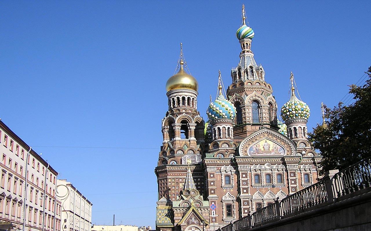 St Petersburg - Church of the Sviour on Spilled Blood Wallpaper #1 1280 x 800 