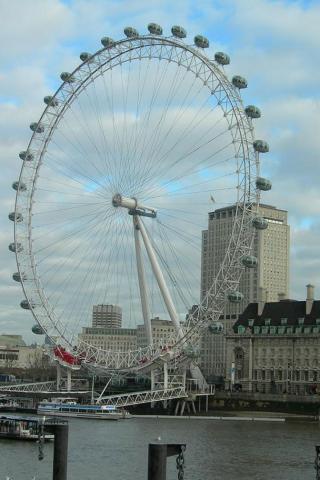 London - London Eye Wallpaper #2 320 x 480 (iPhone/iTouch)