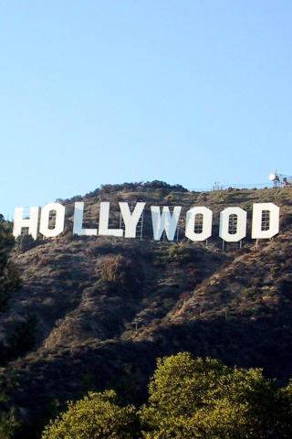 Los Angeles - Hollywood sign Wallpaper #2 320 x 480 (iPhone/iTouch)