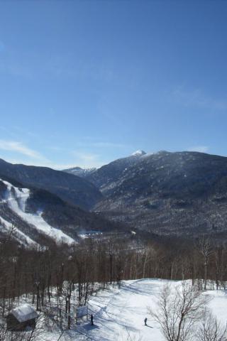 Smuggler's Notch, Vermont - View over Sterling Peak Wallpaper #4 320 x 480 (iPhone/iTouch)